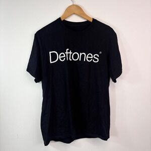 Deftones Ohms Black Double-Sided Graphic Band T-Shirt Alt Rock Nu Metal